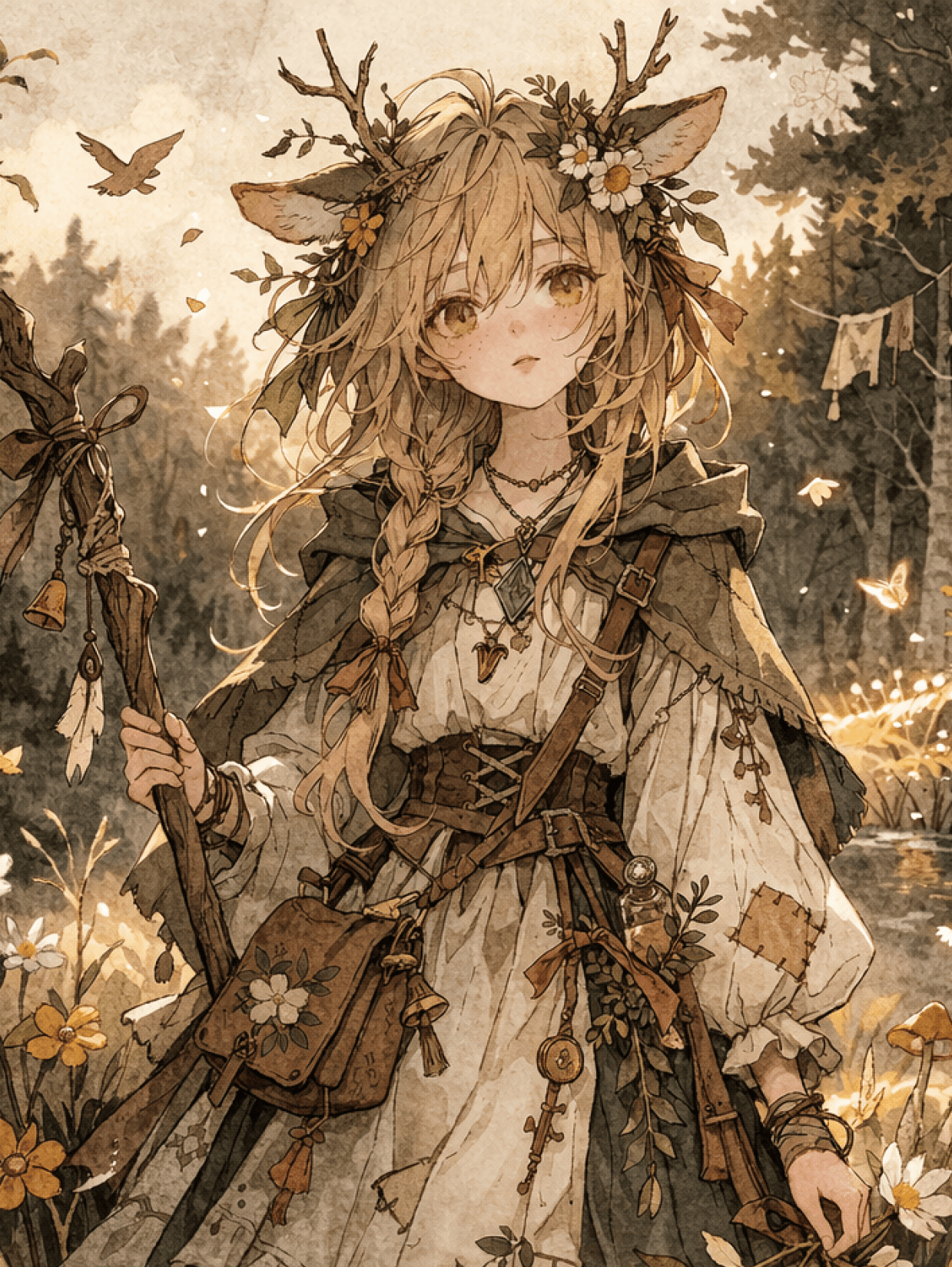 Soft atmospheric character styles