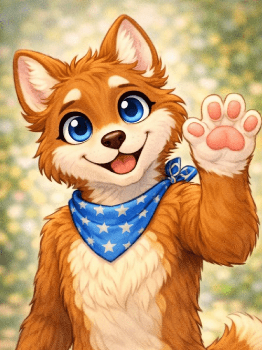 Fursona OC example 3