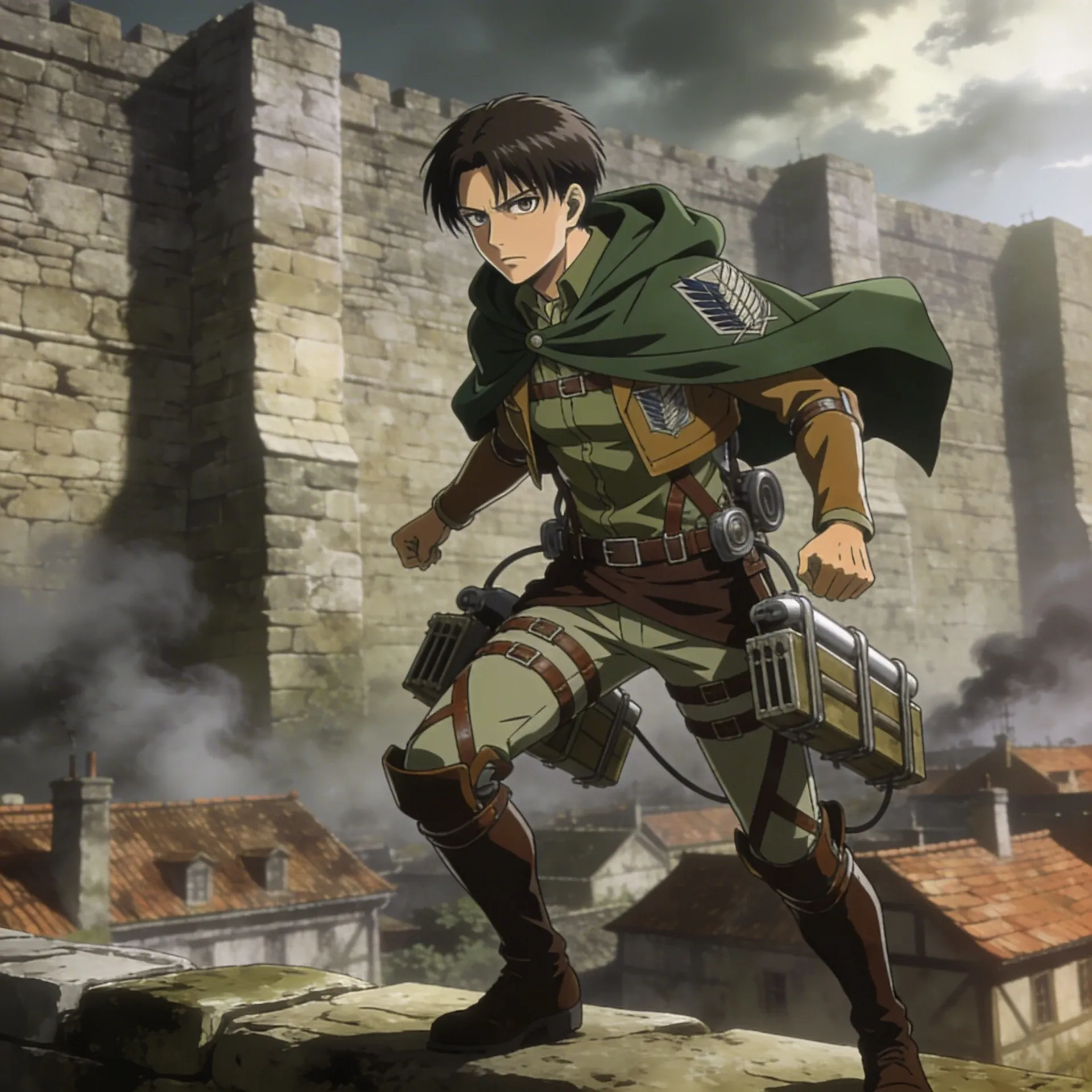 Attack on Titan OC Maker sci-fi robot original character generator