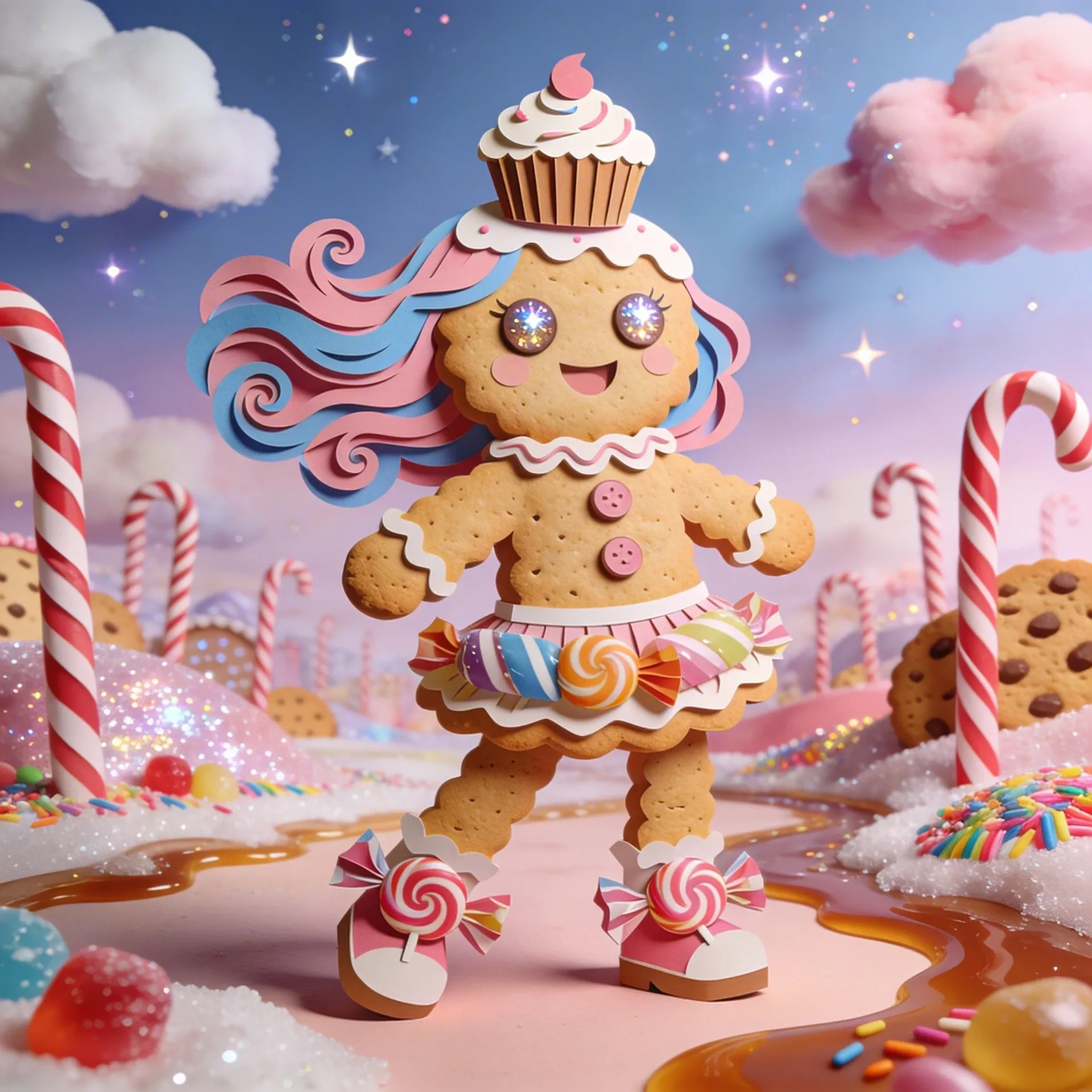 Cookie Run Kingdom OC Maker sci-fi robot original character generator